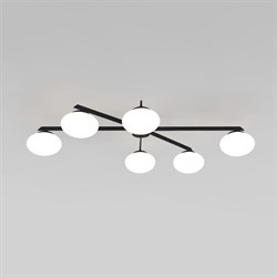 Eurosvet 70220/6 черный Потолочный светильник со стеклянными плафонами a065765 - фото 94680