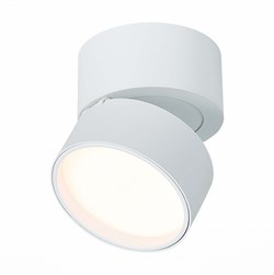 ST LUCE  ST651.532.09 Светильник потолочный поворотный Белый LED 1*9W 3000K 720Lm Ra>90 120о IP20 D85xH87 170-240VV ST651.532.09 - фото 94803
