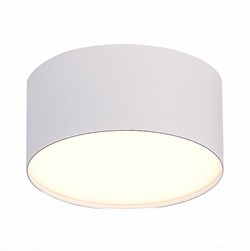 ST LUCE ST606.532.12 Светильник потолочный Белый LED 1*12W 3000K Ra>85  IP20 D120xH55 180-240V ST606.532.12 - фото 94853