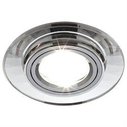 Ambrella Встраиваемый потолочный точечный светильник 8160 CL хром MR16 D95 mm 8160 CL - фото 95029