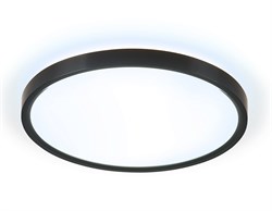 Ambrella Потолочный светодиодный светильник FZ3055 BK черный IP44 33W+10W 6400+6400К D375*40 (Без ПДУ) FZ3055 - фото 95115