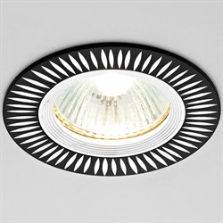 Ambrella Встраиваемый потолочный точечный светильник A507 BK сатин/черный MR16 A507 BK - фото 95131