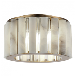 ST LUCE SL1516.302.06 Светильник потолочный Бронза, Прозрачный/Белый алебастр E14 6*40W SL1516.302.06 - фото 95169