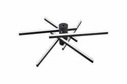 Светильник потолочный светодиодный Rivoli Violet 6180-201 LED 90Вт 3000-6000К чёрный с пультом Б0068479 - фото 95259