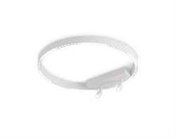 Ambrella Светильник потолочный светодиодный FL5807/1+2 WH белый 40W 3000K/4200K/6400K D600*95 (без ПДУ) FL5807 - фото 95728