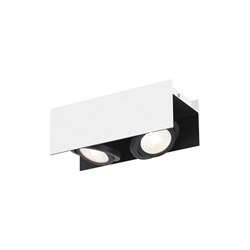Eglo 39316 Светодиодный потолочный светильник VIDAGO, 2x5,4W(LED), белый/черный 39316 - фото 95877