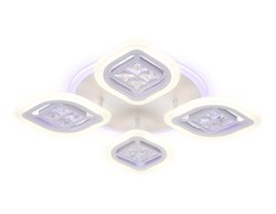 Ambrella Потолочный светодиодный светильник с пультом FA280/4 WH белый 69W 530*530*80 (ПДУ РАДИО 2.4G) FA280 - фото 95913