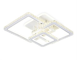 Ambrella Светильник потолочный светодиодный с пультом FA1732/3 WH/CH белый/хром 145W 3000K/4200K/6400K 670*510*150 (ПДУ РАДИО 2.4G) FA1732 - фото 95922