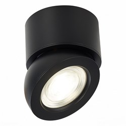 ST LUCE  ST654.432.10 Светильник потолочный Черный LED 1*10W 3000K 850Lm Ra>90 38о IP20 D95xH96 180-240V ST654.432.10 - фото 95971