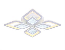 Ambrella Потолочный светодиодный светильник с пультом FA4285/4+4 WH белый 3000K/4200K/6400K 82W 610*610*90 (ПДУ РАДИО 2.4G) FA4285 - фото 96072