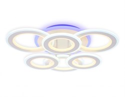 Ambrella Потолочный светодиодный светильник с пультом FA8805 WH белый 174W 550*550*130 (ПДУ РАДИО 2.4) FA8805 - фото 96365