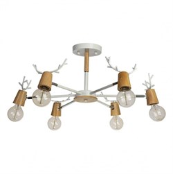 LOFT IT 10024/6 White Светильник потолочный SVEN, шт 10024/6 White - фото 96426