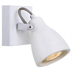 Lussole LOFT Металл Белый /  Гипс Светильник настенно-потолочный GU10 50W LSP-9822 - фото 96488