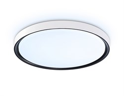 Ambrella Потолочный светодиодный светильник FZ1247 WH/BK белый/черный IP54 20W 5000K D300*60 (Без ПДУ) FZ1247 - фото 96490