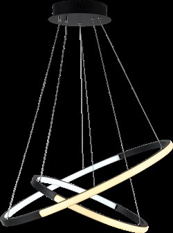 Rivoli Светильник потолочный светодиодный Lauren 6105-101 LED 4100К - 4300К 86 Вт модерн с пультом Б0059015 - фото 96717