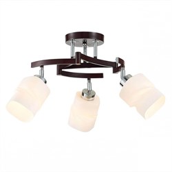 Citilux CL126132 Берта Хром+Венге Люстра CL126132 - фото 97171