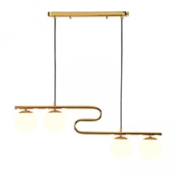 F-promo Collana 4037-4P, подвесная люстра, L800xW120xH280/1280, 4xE14LEDx5W 4037-4P - фото 97513