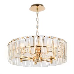 Ambrella Подвесная люстра с хрусталем TR5172 GD/CL золото/прозрачный E14/6 max 40W D520*515 TR5172 - фото 97533