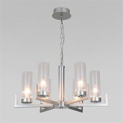 Eurosvet Подвесная люстра 60133/6 серебро a057757 - фото 97536