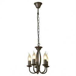 Lussole LGO Металл Коричневый /  Без плафона Люстра E14 GRLSP-9913 - фото 97723