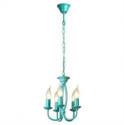 Lussole LGO Металл Синий /  Без плафона Люстра E14 GRLSP-9914 - фото 97732