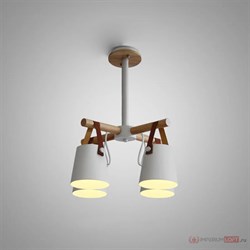 ImperiumLoft Люстра потолочная на штанге NATURA C4 white 178003-26 - фото 97833