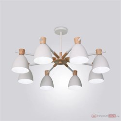 ImperiumLoft Потолочная люстра FOLKE 8 White 178030-26 - фото 97956