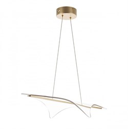 Lightstar 731303 Люстра VARESE 18W LED 1720LM 120G ЗОЛОТО 3000K 731303 - фото 97982