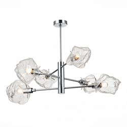 ST LUCE  SL1175.102.06 Люстра потолочная хром/прозрачный E14 6*40W SL1175.102.06 - фото 98028