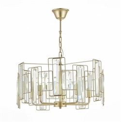 Evoluce SLE103403-05 люстра подвесная Шампань/Прозрачный E14 5*40W SLE103403-05 - фото 98056