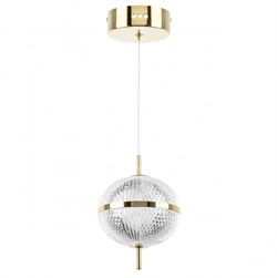 Lightstar 738023 Люстра ACRILE 7W LED 793LM 120G ЗОЛОТО 3000K 738023 - фото 98125