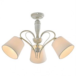 Lussole LGO Металл Белый /  Ткань Люстра E14 GRLSP-8061 - фото 98289