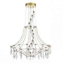 Odeon Light 7000/51L CLASSIC ODL_EX25 Люстра золото/металл/хрусталь IP20 LED 51W 4000K FLAMENCO 7000/51L - фото 98397
