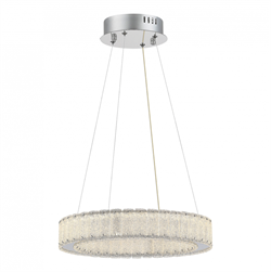 ST Luce SL6008.103.01 Люстра подвесная Хром/Хром LED 1*20W 3000K SL6008.103.01 - фото 98504