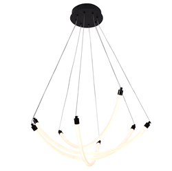 F-Promo 4468-4P, подвесная люстра, D670xH1000/1800, LEDx36W, 3330LM, 3000-6500K, included, remote control 4468-4P - фото 98510