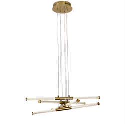 F-Promo 4469-4P, подвесная люстра, D600xH1000/1800, LEDx32W, 4060LM, 4000K, included 4469-4P - фото 98542