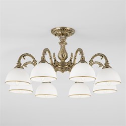 Eurosvet Классическая потолочная люстра 60106/8 античная бронза a045822 - фото 98792