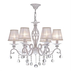 Maytoni Elegant Grace Белый с Золотом Люстра 6xE14 40W ARM247-06-G - фото 98810