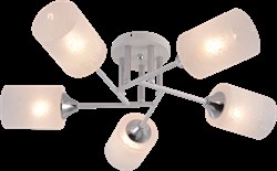 Люстра Rivoli Federica 9178-305 5 х Е27 60 Вт модерн Б0068392 - фото 98931