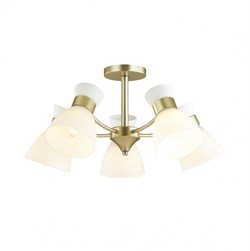 Lumion 4535/5C COMFI LN21 057 матовое золото Люстра потолочная E27 5*60W 220V WILMA 4535/5C - фото 98939