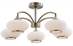 Rivoli Люстра Avarice 2077-305 5 х Е27 60 Вт классика Б0055608 - фото 99248