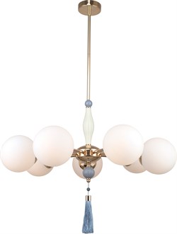 Люстра Rivoli Cosmina 4147-307 7 х Е14 40 Вт дизайн Б0066503 - фото 99268