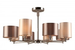 Rivoli Люстра Ebony 2081-308 8 х Е14 40 Вт классика Б0055619 - фото 99428