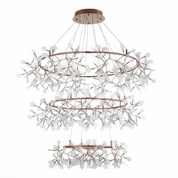 ST Luce SL379.203.486 Люстра подвесная Медный/Белый LED 486*0,5W 3500K SL379.203.486 - фото 99458