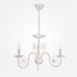 Eurosvet Люстра с двойным вариантом крепления 60018/3 белый с золотом 00000076611 - фото 99490