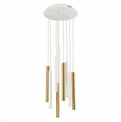 ST Luce ST153.543.27 Люстра подвесная Белый LED 1*27W 4000K 2 295Lm Ra IP20 D350xH1 500 180-240V ST153.543.27 - фото 99623