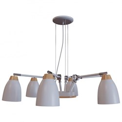 LOFT IT LOFT4402/6WH Люстра подвесная 6xE27 max 60W LOFT4402/6WH, шт LOFT4402/6WH - фото 99632