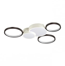 Lumion 5253/80CL LEDIO LN23 белый, черный Люстра потолочная LED 80W 5280Лм 220V NORBERT 5253/80CL - фото 99694