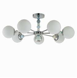 Lumion 6525/7C MODERNI LN23 102 хром Люстра потолочная E14 7*40W 220V SUNDAY 6525/7C - фото 99802