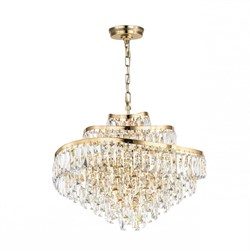 Odeon Light 5073/12 HALL (В 2-Х КОРОБКАХ) ODL24 505 золото/прозрачный/металл/хрусталь Люстра E14 12*40W WAYTA 5073/12 - фото 99823